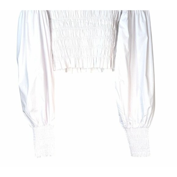 2/$30 NWT Choosy XS Charlotte White Top Cottagecore - Picture 6 of 14